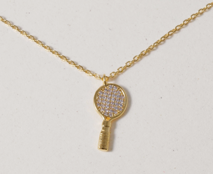 🎾 Tennis Lover’s Sparkle Necklace image 1