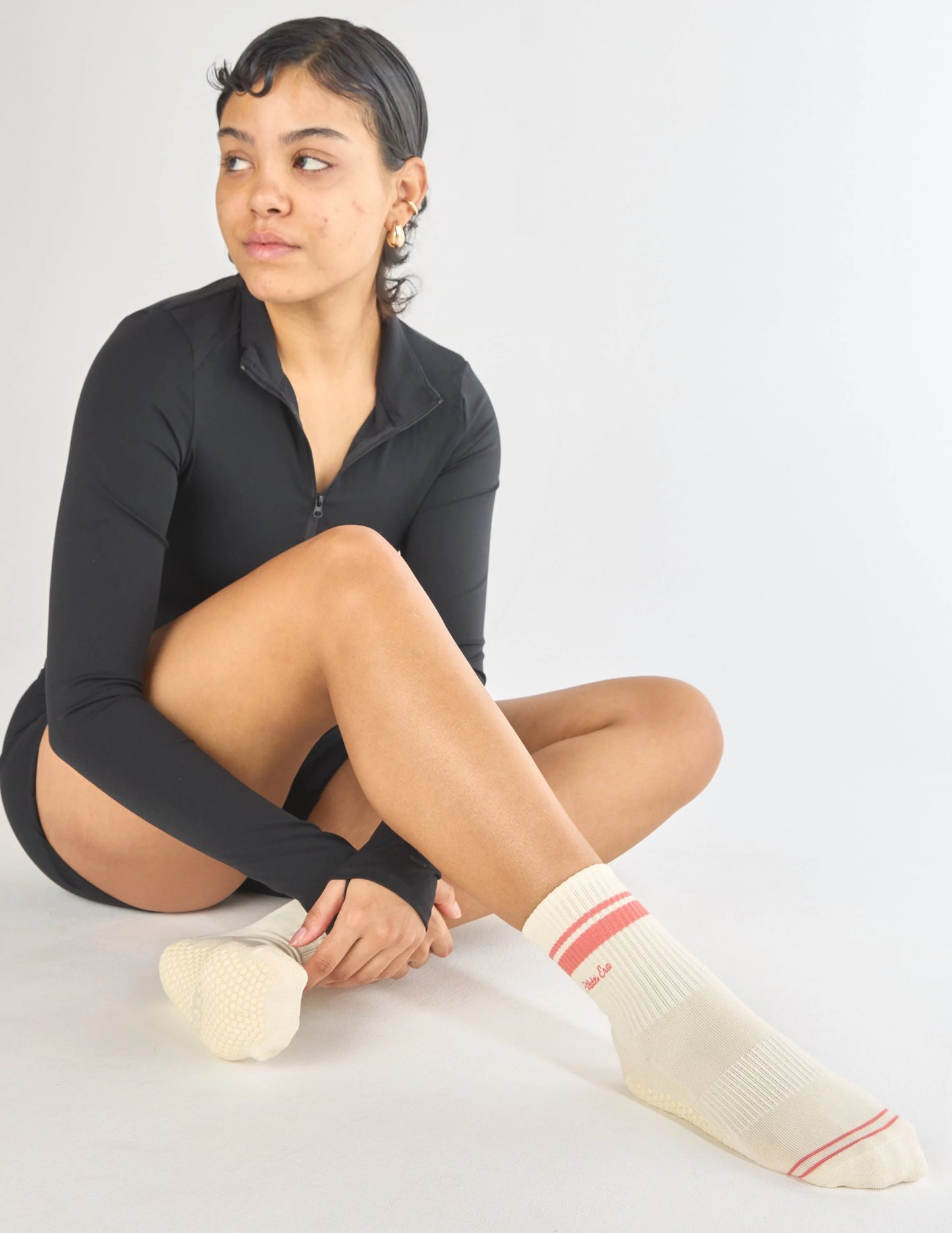 The Pilates Era Grip Sock - Pink