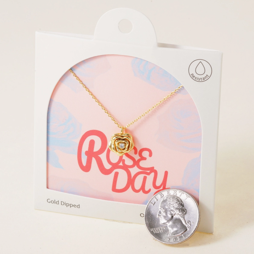 Rose Day Necklace ๐นโจ image 2