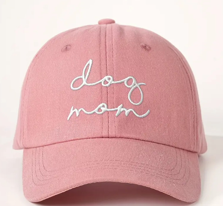 “Dog Mom” Embroidered Hat 🐾 image 4