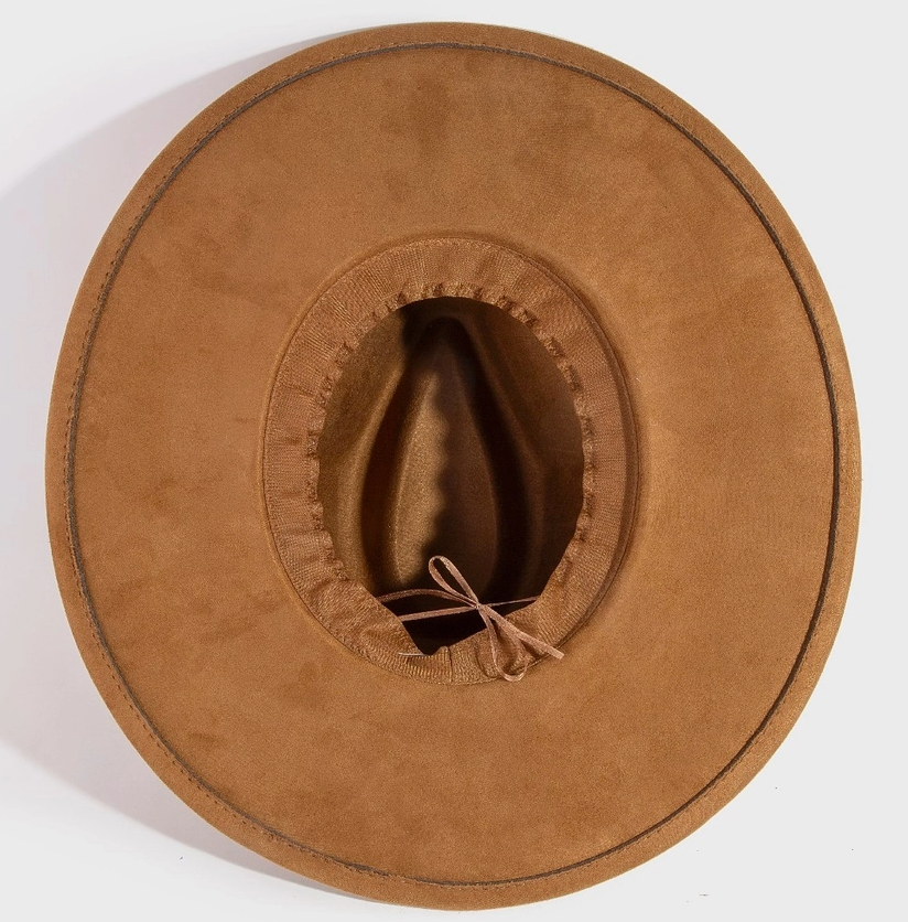 Boho Floral Embroidered Felt Hat image 5