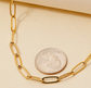 Paperclip Chain Necklace 🔗✨ image 1