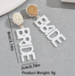 Bride Statement Earrings image 3