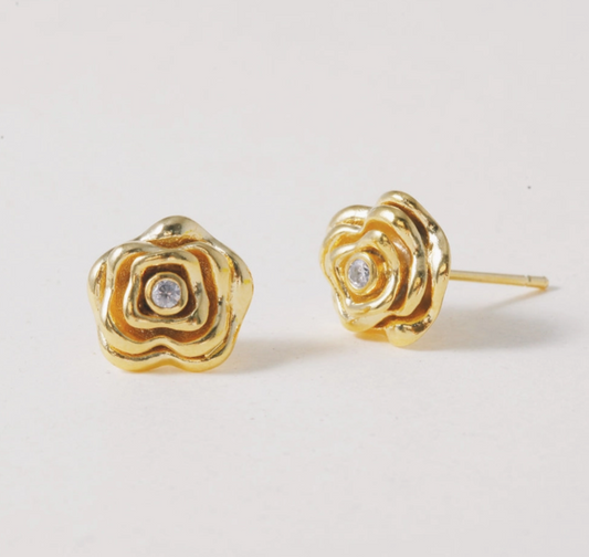 Rose Day Earrings 🌹 image 1
