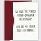 😂 Father’s Day Card – “Perfect Daughter” Edition 💁‍♀️ image 0