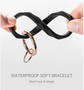 Silicone Key Ring Bracelets image 5