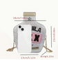 ✨ Party-Ready Tequila Bottle Crossbody Bag – Glitter Edition! ✨ image 3