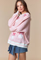 Pink Bow Ghost Sweatshirt image 3