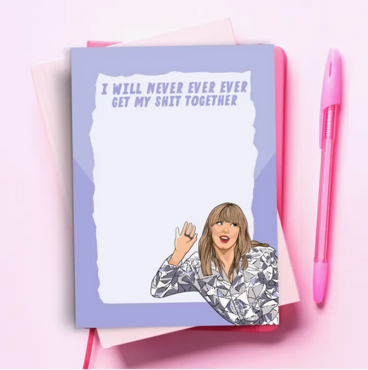 "Never Ever Ever" Notepad image 0