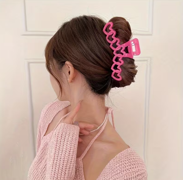 Heart Patterned Hairclip image 3