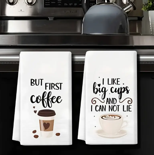 Coffee Lover’s Kitchen Towel Set image 3
