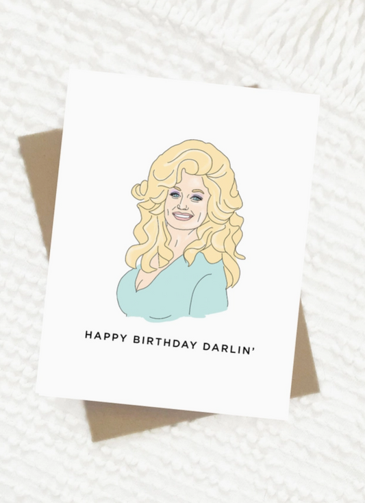 “Happy Birthday Darlin’” Card image 0