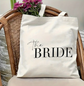 "The Bride" Canvas Tote Bag image 1