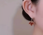 🍁 Autumn Elegance Maple Leaf Earrings image 1