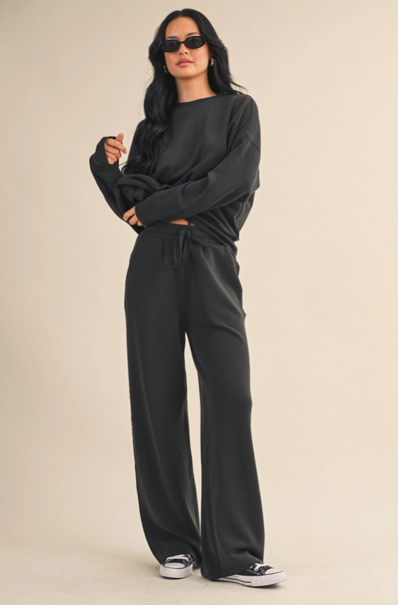 Black Scuba Sweatshirt image 2