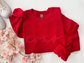 Red XOXO Sweatshirt image 0
