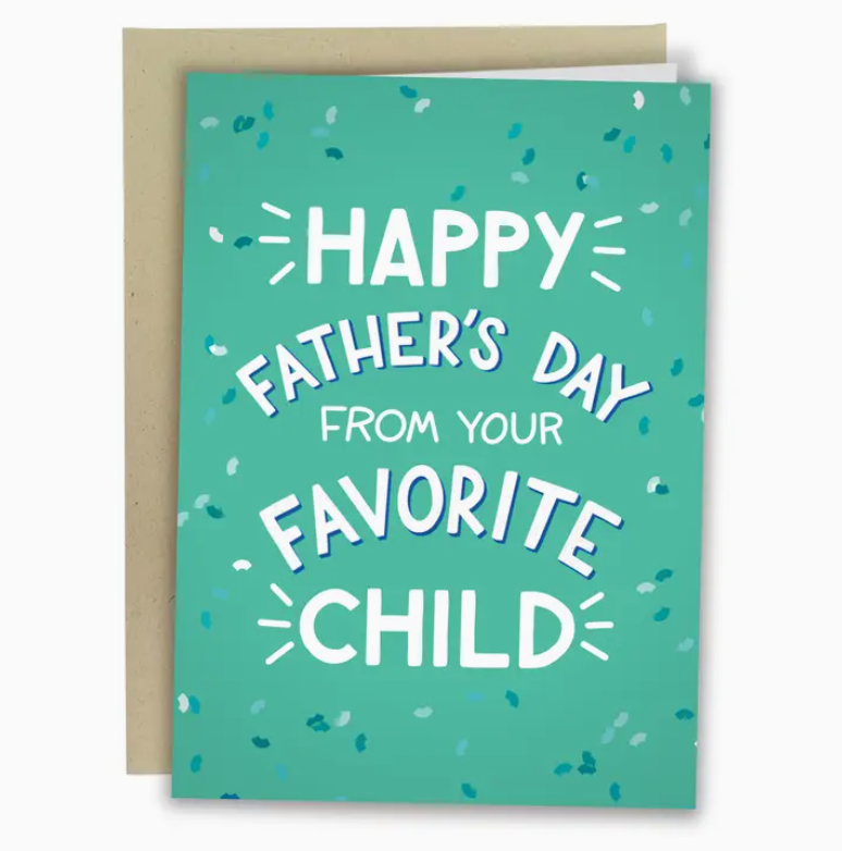 "Happy Father’s Day from Your Favorite Child" Card image 0