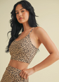Leopard Print Sports Bra image 1