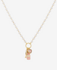 Rosé All Day Pearl Charm Necklace image 0