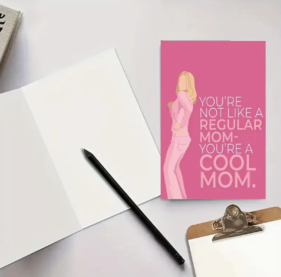 Mother’s Day Card – You’re Not Like a Regular Mom, You’re a Cool Mom image 2