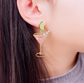 🍸 Pink Cocktail Statement Earrings image 2