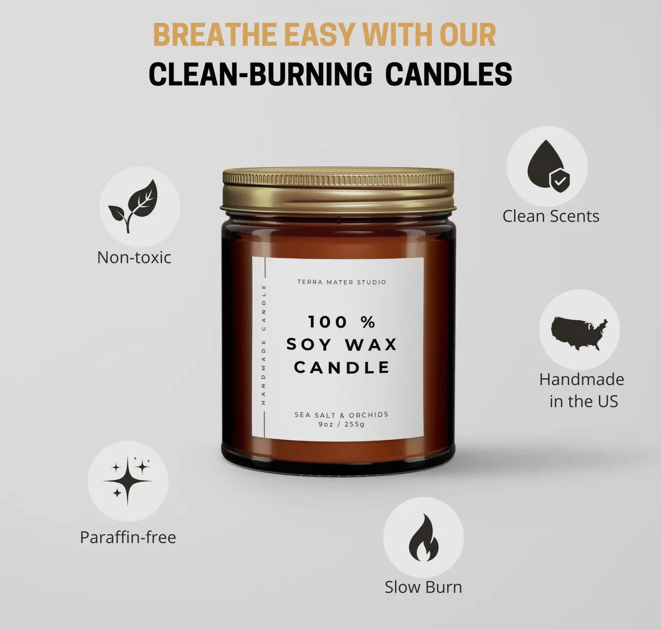 Smells Like a Georgia Win – Apple Bourbon Candle 🍎🥃 image 2