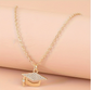 "Going Places" Graduation Necklace – Gold Cap with Sparkling Accents 🎓 image 1