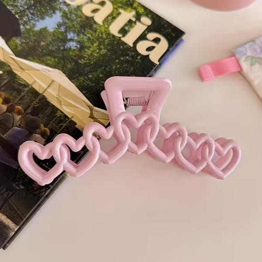 Heart Patterned Hairclip image 0