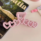 Heart Patterned Hairclip image 0