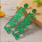 Lucky Glitter Dangle Earrings – St. Patrick’s Day Sparkle image 2