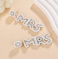 “Just Mrs.” Beaded Statement Earrings image 3