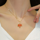 🍁 Autumn Maple Leaf Pendant Necklace image 2