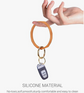 Silicone Key Ring Bracelets image 4