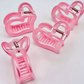 Pink Heart Hairclip image 3