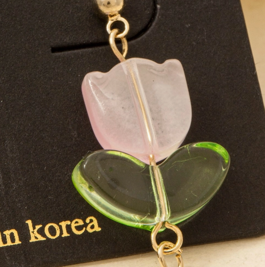🌷 Tulip Dreams Drop Earrings image 1