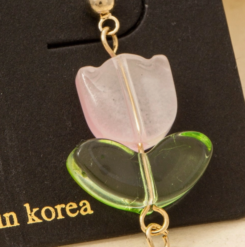 🌷 Tulip Dreams Drop Earrings image 1