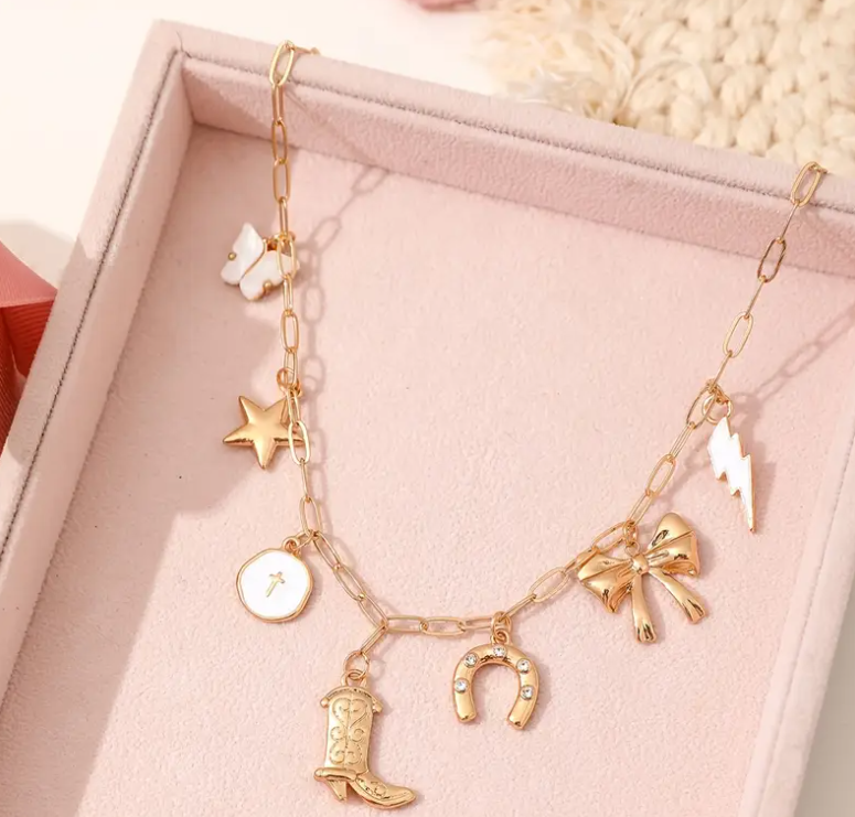 Western Icons Charm Necklace image 1