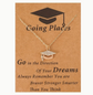 "Going Places" Graduation Necklace – Gold Cap with Sparkling Accents 🎓 image 0