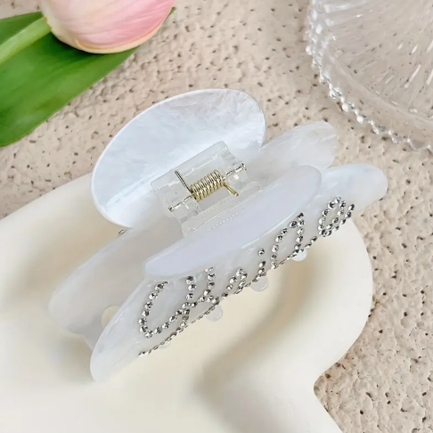 💍 Sparkle Bride Rhinestone Hair Claw image 3