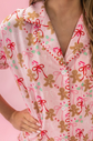 Gingerbread Bows - Christmas Sweets Pajama Set image 1