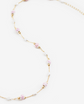 Vintage Rose Porcelain Bead Necklace image 1