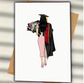 🎓 Elegant Graduation Greeting Card 🌸✨ image 0