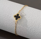 Midnight Clover Bracelet ✨ image 1
