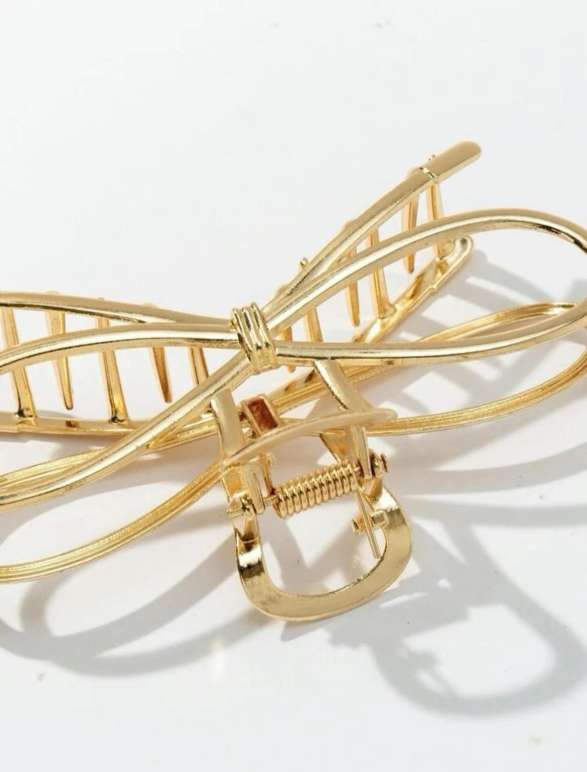 Gold Bow Hairclip image 2