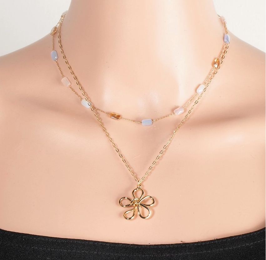 Meadow Breeze Layered Necklace Set image 2
