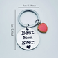 "Best Mom Ever" Keychain – A Sweet Daily Reminder 🤍 image 3