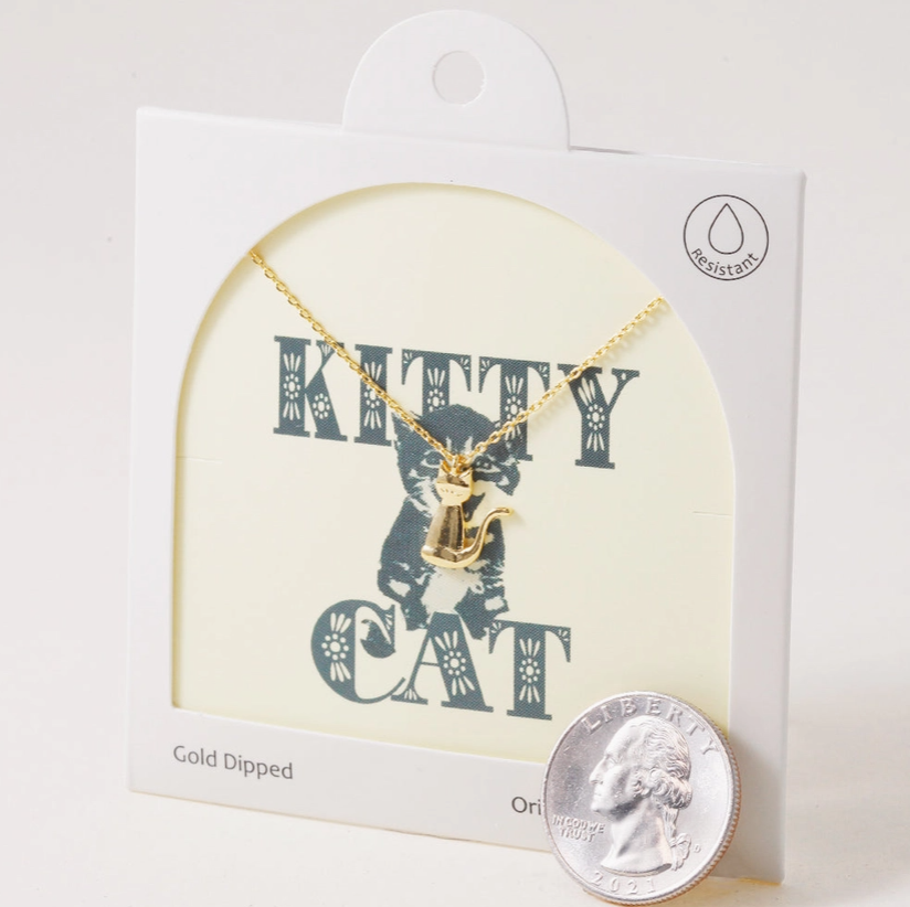 Kitty Cat Necklace 🐾 image 2