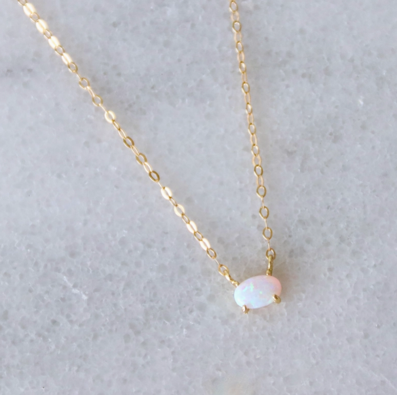 Opal Glow Necklace image 0