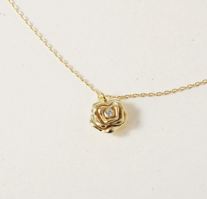 Rose Day Necklace 🌹✨ image 1