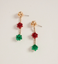 “Wrapped in Sparkle” Holiday Drop Earrings image 0